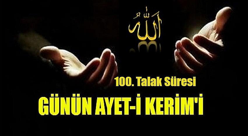 100. TALAK- BOŞANMA SÜRESİ