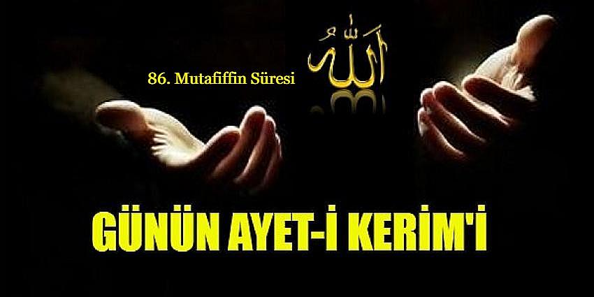 86. Mutafiffin-Kandıranlar Süresi