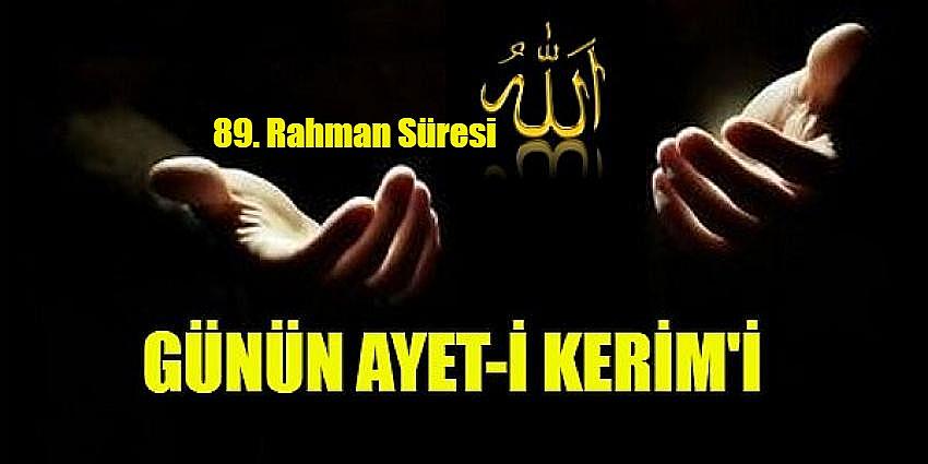 89. Rahman - Merhametli Süresi