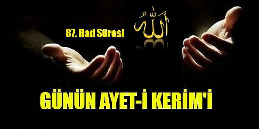 87. Rad-Gök Gürültüsü Süresi