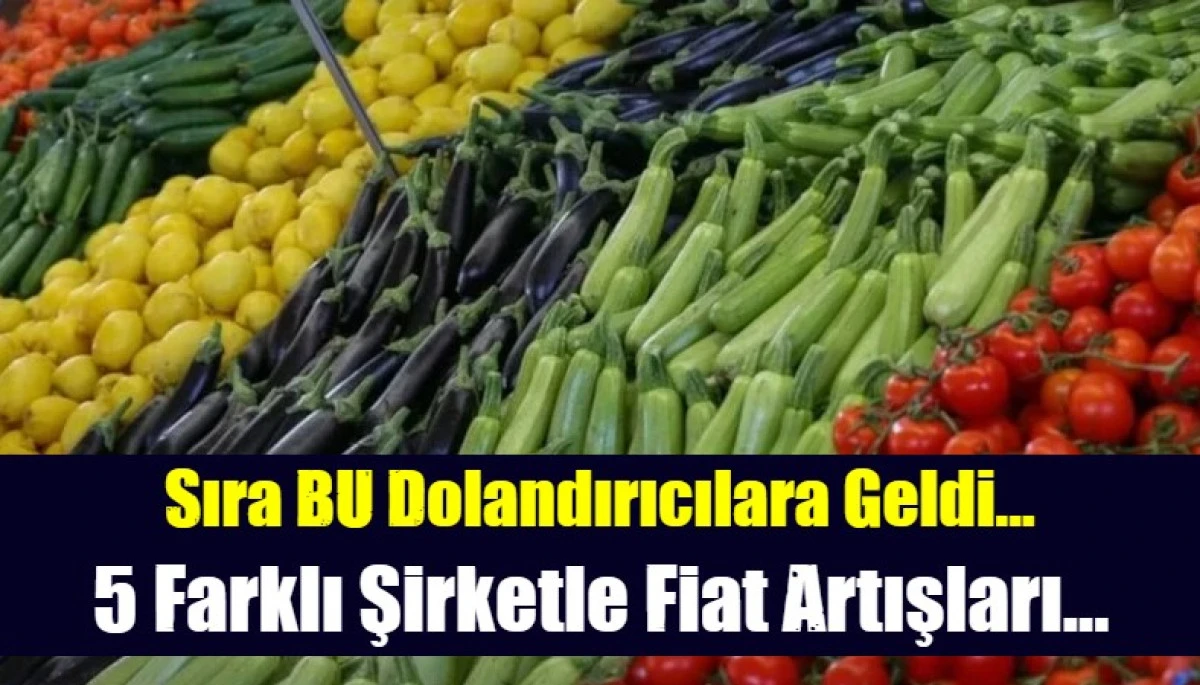Yaş sebze-meyve piyasasındaki fahiş fiyat oyununun detayları