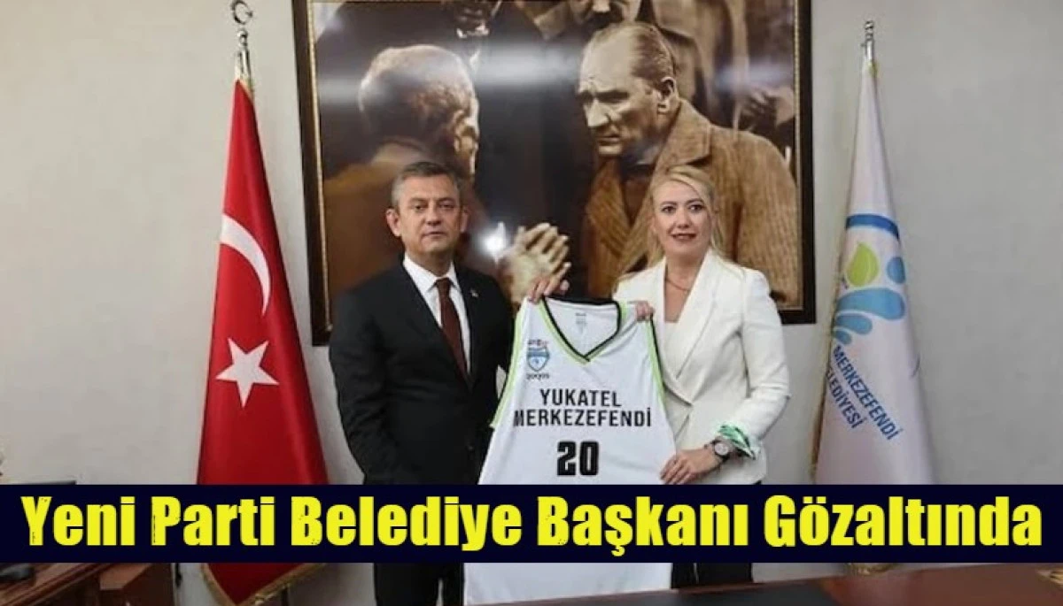 Yeni Parti Belediye Başkanı G&ouml;zaltında