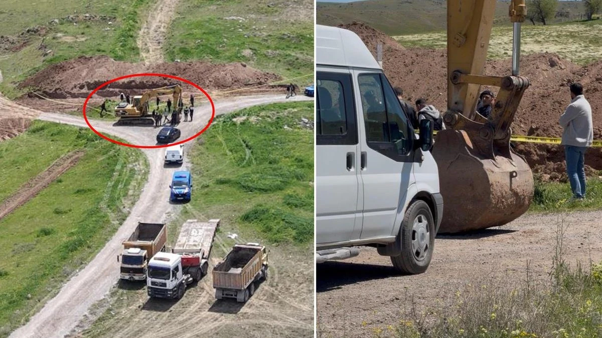 Yol &Ccedil;alısmasında İnsan Kemikleri Bulundu