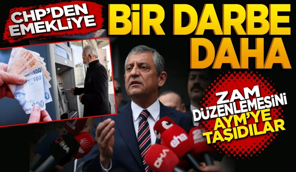 Zam d&uuml;zenlemesini AYM'ye taşıdılar!